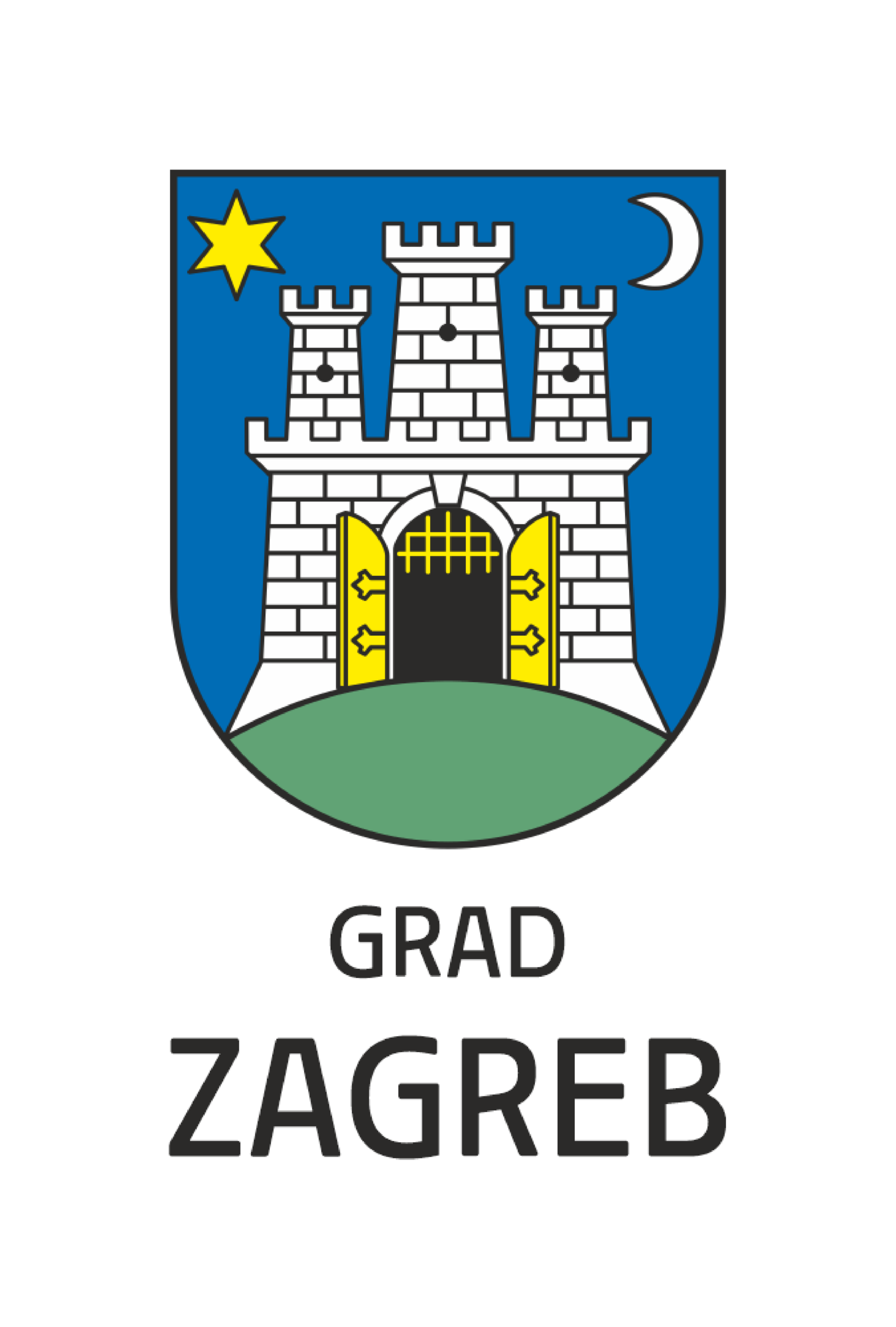 4. Grb grada Zagreba_vert_boja PNG